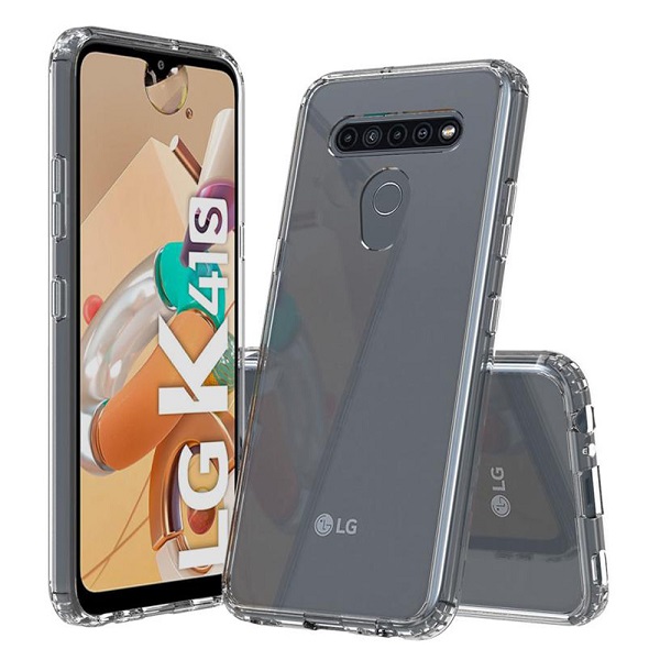 Slim Clear Soft TPU Case for LG K41S - Clear