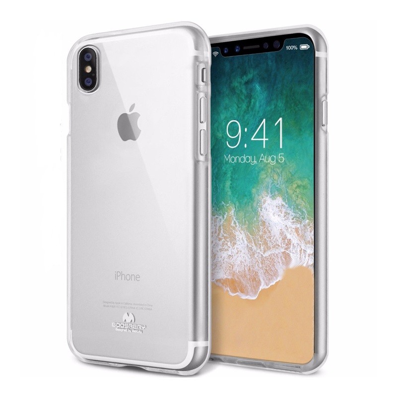 Goospery Jelly Clear Case for Apple iPhone XS Max - Clear