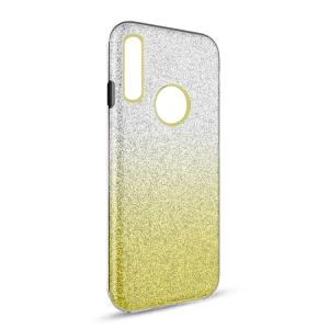 Two Tone Glitter Case for Samsung Galaxy A20/A30 - Yellow